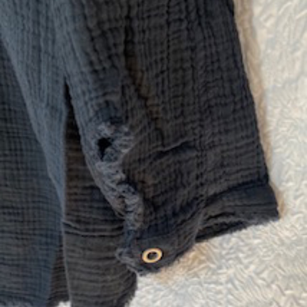 Free People Summer Daydream Button Down Top - Picture 8 of 9
